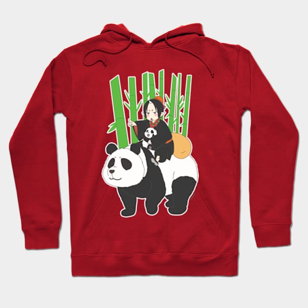 Ahead, Panda! Hoodie by Plan8